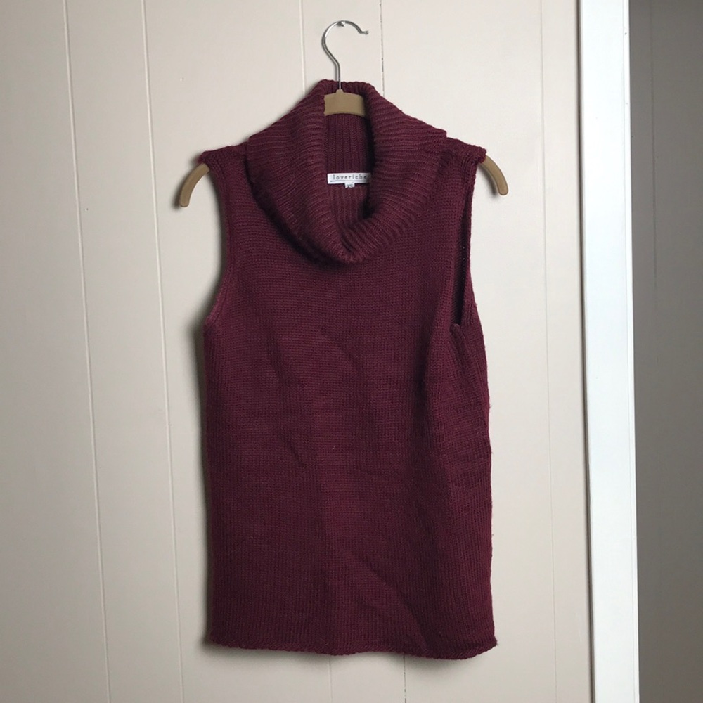 Turtleneck Sweater Tank